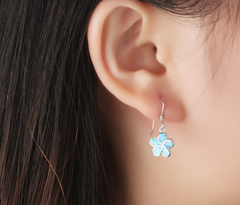 Flower Gemstone Earrings