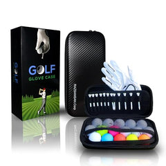 Golf Organizer Case for Balls, Tees & Glove