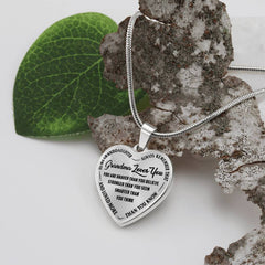 Grandma Loves You - Heart Necklace (resync)