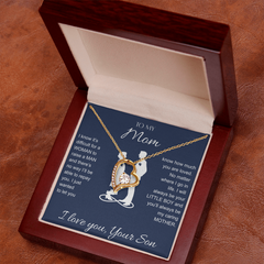To My Mom From Son - Forever Love Necklace