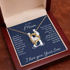To My Mom From Son - Forever Love Necklace