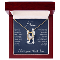 To My Mom From Son - Forever Love Necklace