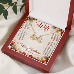 To My Wife - Endless Love Necklace - Merry Christmas My Love