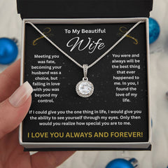 To My Beautiful Wife - Eternal Hope Necklace