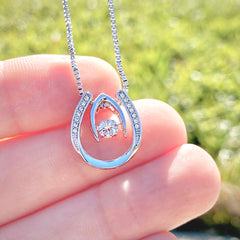 Mother's Day Daughter Gift- Horse Shoe Necklace