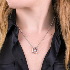 Mother's Day Daughter Gift- Horse Shoe Necklace