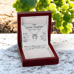 Mother's Day Daughter Gift- Horse Shoe Necklace