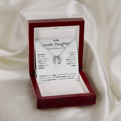 Mother's Day Daughter Gift- Horse Shoe Necklace