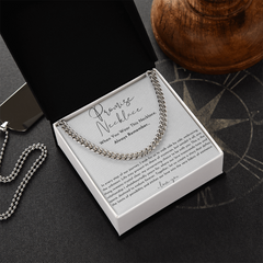 Boyfriend Gift - Promise Cuban Chain Necklace