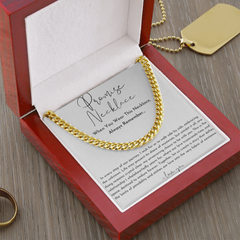 Boyfriend Gift - Promise Cuban Chain Necklace