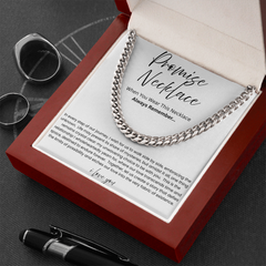 Cuban Chain Promise Necklace for Boyfriend – You Mean Everything