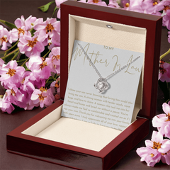 To My Mother In-Law - Love Knot Necklace