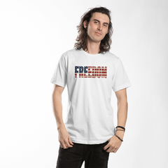 Adult Freedom Flag T-Shirt
