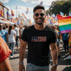 Adult Freedom Flag T-Shirt