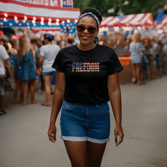 Adult Freedom Flag T-Shirt