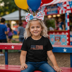 Youth Jersey Freedom Flag T-Shirt