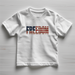 Toddler Jersey Freedom Flag T-Shirt