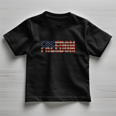 Toddler Jersey Freedom Flag T-Shirt