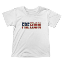 Toddler Jersey Freedom Flag T-Shirt