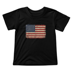 Toddler Jersey Distressed American Flag
