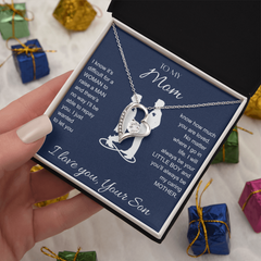 To My Mom From Son - Forever Love Necklace