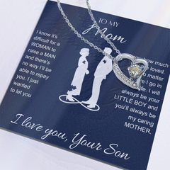 To My Mom From Son - Forever Love Necklace