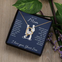 To My Mom From Son - Forever Love Necklace