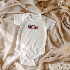 Onesie Freedom Flag