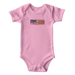 Onesie Freedom Flag