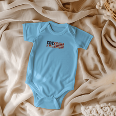 Onesie Freedom Flag