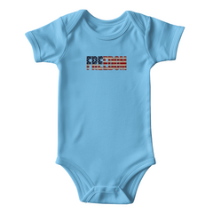 Onesie Freedom Flag