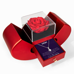 To My Mom - I Love You Forever - Alluring Beauty Necklace