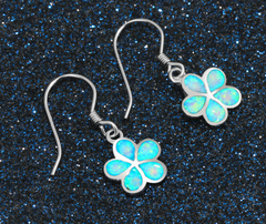 Flower Gemstone Earrings