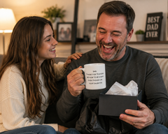 To Dad, From Daughter Mug - Thanks For Teaching Me How to be a Man